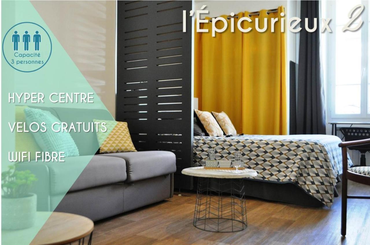 Appartements Epicurieux Hyper Centre Ville, Calme - Sejouraixlesbains Aix-les-Bains Ruang foto
